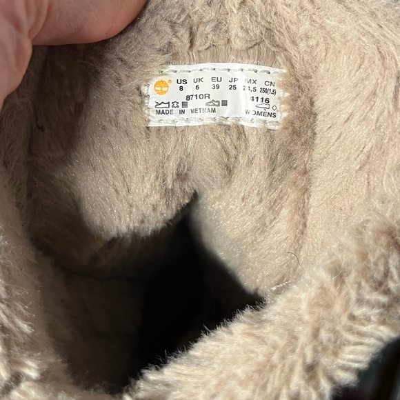 Women’s Timberland Mount Hope Boots - Tobacco Forty Leather - Insulated Lace Up - Picture 6 of 7